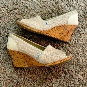 TOMS wedge shoes